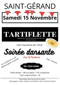 Tartiflette ecole 9 ecluses